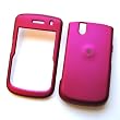 RIM BlackBerry Tour 9630 & Tour2 9650 Verizon/Sprint Rubberized Snap On Protector Hard Case Hot Pink