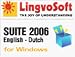 LingvoSoft translation software Suite 2006 English <-> Dutch for Windows: dictionary, phrasebook, flashcards