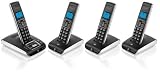 BT Synergy 5500 DECT Quad Cordless Phone with Answer Machine - Black / Silver