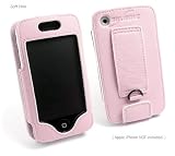 Apple iPhone Designio Leather Sleeve (Soft Pink (open screen))