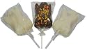 Belgian Chocolate Covered Marshmallow Ghosts - 6pc