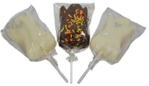 Belgian Chocolate Covered Marshmallow Ghosts - 6pc