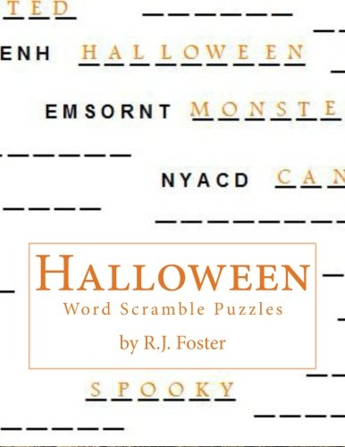 Halloween: Word Scramble Puzzles