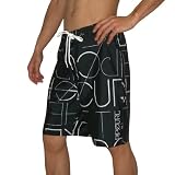 Mens Rip Curl MINIMALISM 21" Skate & Surf Boardshort Board Short - Black