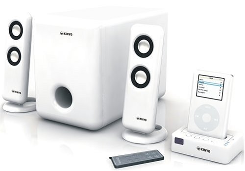 Kinyo DS-122 iPod Audio Docking Station with 2.1 Speaker System