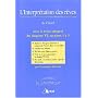 L'interpr�tation des reves (freud)