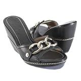 Cole Haan Kina.Wedge Black sandals