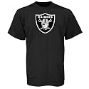 Reebok Oakland Raiders Black Logo Premier T-shirt