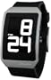 Phosphor Unisex DH01 Digital Hour E-INK Curved Polyurethane Band Watch