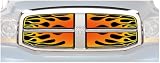 Putco 89356 Flaming Inferno 4-Color Hand Painted Stainless Steel Grille