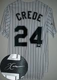 Joe Crede Signed Auth. Chicago White Sox Jersey