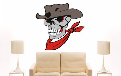 Imagen 1 de Etiqueta de la pared multicolor MD155 Cowboy Diablo 120 x 113 cm