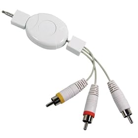 CTA Digital Video Cable for Video MP3 Players (White) by CTA Digital