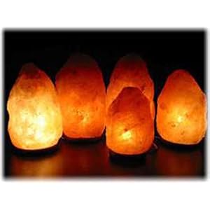 Himalayan Salt Crystal Lamp 7-11 Lb with Cord & Bulb