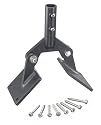 Adjustable Black Weathervane Cupola Roof Mounting Hardware