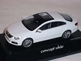 VW VOLKSWAGEN PASSAT CC WHITE 2009 COUPE 1/43 SCHUCO MODEL CAR SPECIAL OFFER
