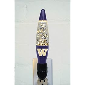 Pack of 3 NCAA Washington Huskies Lava Lamp Night Lights