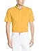 PGA TOUR Golf Air Flux Short-Sleeve Solid Polo Shirt, Golden Cream, X-Large