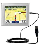 Classic Straight USB Cable for the Garmin Nuvi 300 with Power Hot Sync and Charge capabilities - Gomadic Brand w/ TipExchange Technology