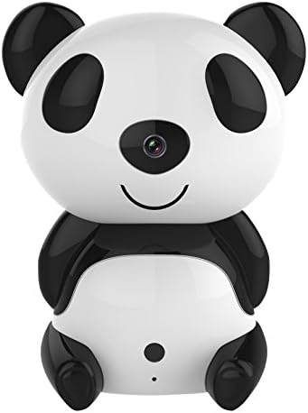 SieveBetter(TM) FI-320W Panda Wireless Cloud IP Wifi Surveillance Security Camera, HD 720p CMOS 1MP 1.0 Megapixel Cute IP Camera, Built-in IR Cut up to 10M,, Night vision (pack of 1)