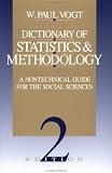 Dictionary of Statistics & Methodology: A Nontechnical Guide for the Social Sciences