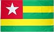 Togo National Country Flag - 3 foot by 5 foot Polyester (New)