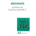 Probl�mes de linguistique g�n�rale, tome 2