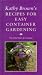Books : Kathy Brown's Recipe for Easy Container Gardening