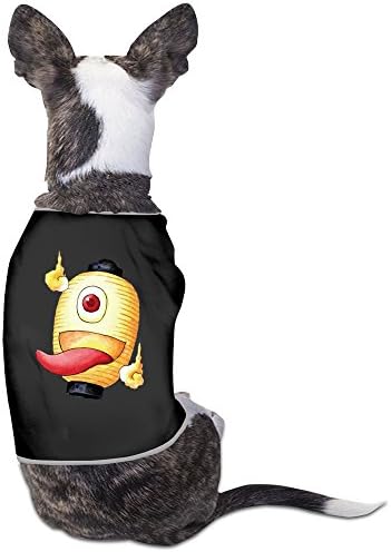 Funny Japanese Funny Lantern Pet Clothes For Dog M Black