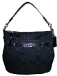 Authentic Coach Chelsea Signature Ashlyn Hobo Handbag 17834 Black