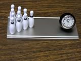 Bowling Lane Mini Clock by 