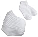 Seamless Socks | Kids Socks | Children's Socks - Jefferies Socks Girls Sport Quarter Half Cushion Seamless 6 Pack, White, 8-9½