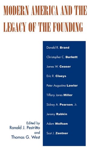 Modern America and the Legacy of Founding Book Image