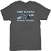 SNL Livin' in a Van Down By the River Adult Charcoal T-shirt Tee