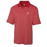 NCAA Men's Ohio State Buckeyes Cardinal Red Drytec Resolute Polo
