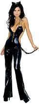 Feisty Feline - Women's Sexy Cat Costume Lingerie Outfit