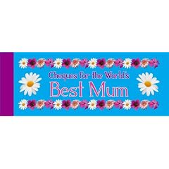 World's Best Mum Cheques (Cheque Book)