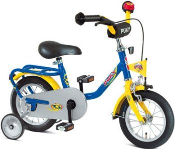 Childrens Toyshop  Kitchen & Housewares : Puky Z2 childrens bicycle 4107 (Blue)