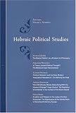 Hebraic Political Studies