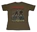 Search : Junk Food Men's Wanted -- The Most Dangerous Villains -- For The Defeat Of Batman & Superman Military Green T-Shirt