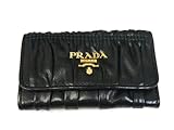 PRADA / �v���_ �L�[�P�[�X�@1M0222 NAPPA GAUFRE NERO BLACK�@�y���s�A���i�z