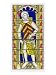 Gilbert De Clare, 3rd Earl of Gloucester, after a Stained Glass Window of circa 1340 Art Giclee Poster Print by Henry Shaw, 18x24
