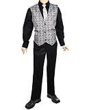 Metro Boyz "Windowpanes" 4-Piece Vest Set (Sizes 8 - 18)