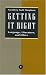 Books : Getting It Right: Language, Literature, and Ethics