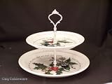 Portmeirion The Holly & The Ivy Hostess Tray 2 Tier