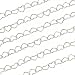 Sterling Silver 6mm Heart Chain Unfinished Bulk By The Foot
