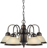 Forte Lighting 2005-05-32 5LT Chandelier - Antique Bronze