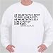 He maketh the deep to boil like a pot: he maketh the sea like a pot of ointment Sweatshirt Image
