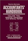 Accountants' handbook. - [electronic resource]  : [edited by] D.R. Carmichael, Paul Rosenfield.. Vol. 2 :