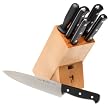 J.A. Henckels International Fine Edge Pro 7-Piece Knife Set with Hardwood Block